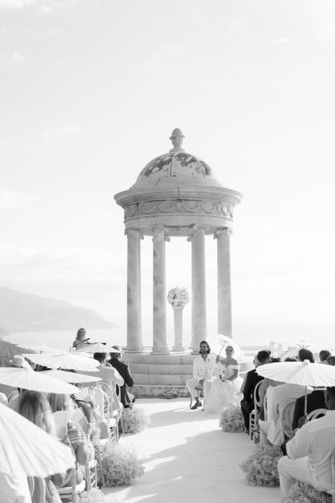 mallorca wedding photographer ceremony at son marroig
