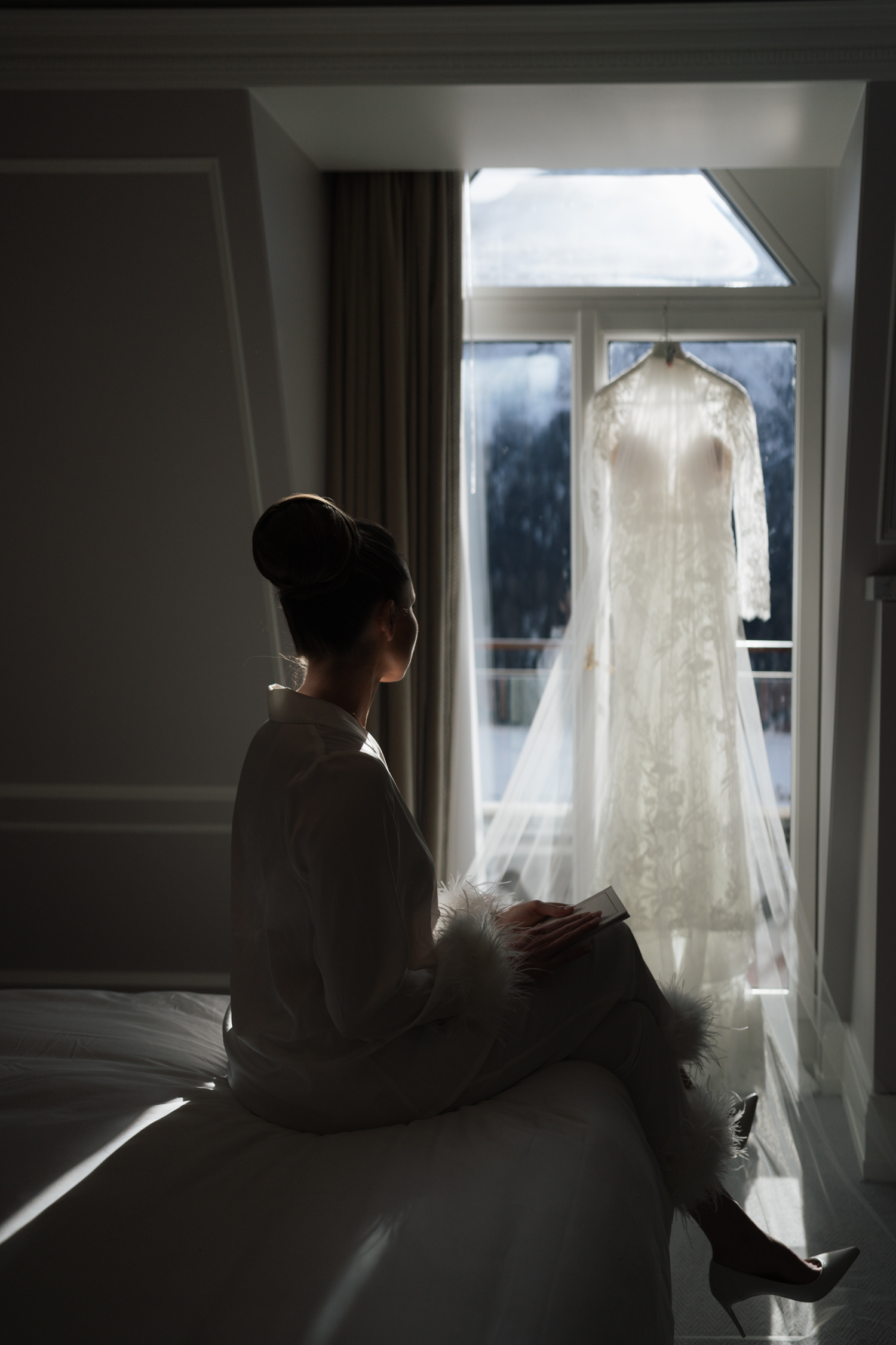 Winterhochzeit in der Schweiz