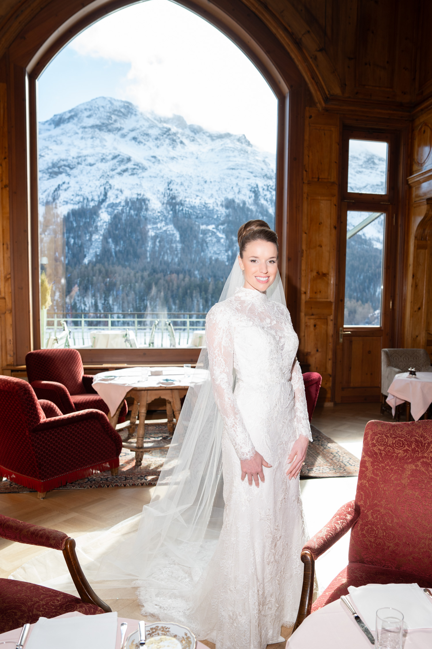 Winterhochzeit in der Schweiz