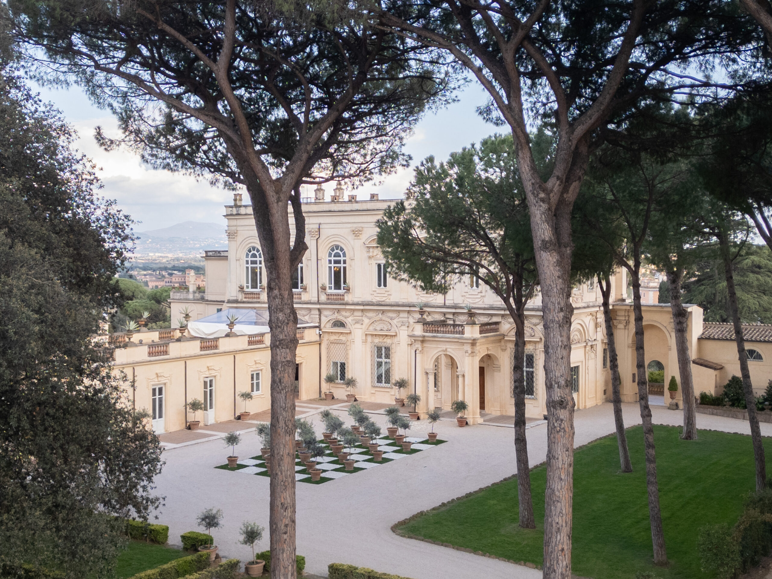 villa aurelia wedding rome italy