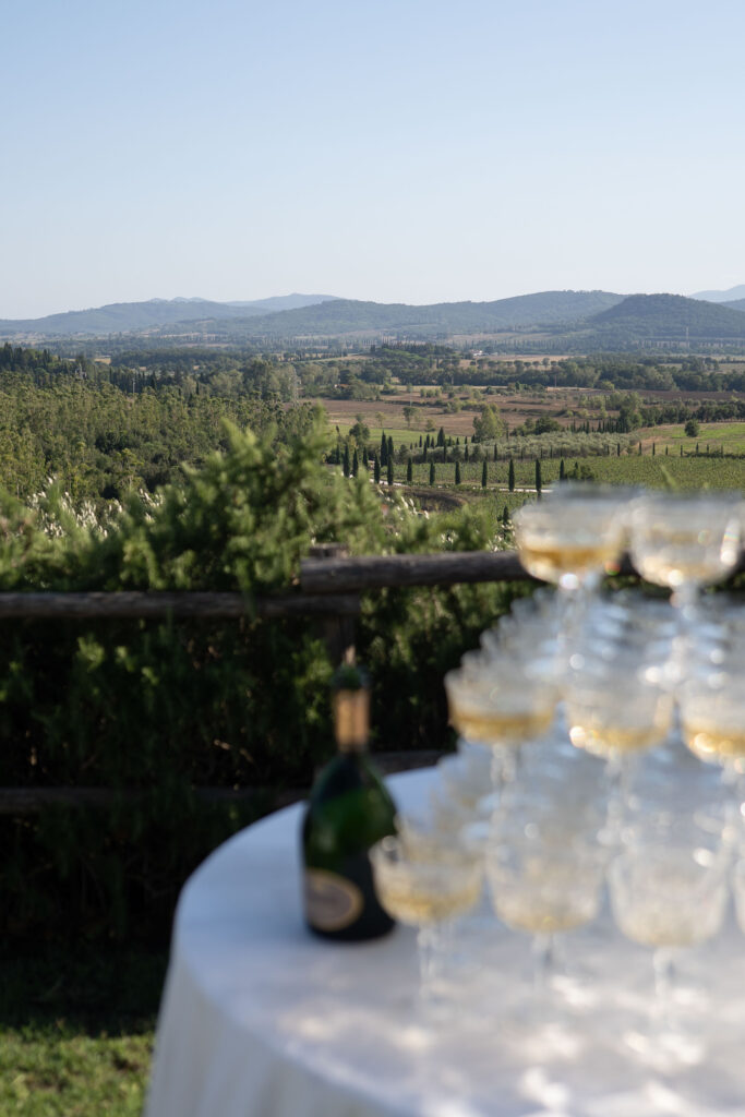 Conti di san Bonifacio Hochzeit in der Toskana Italien