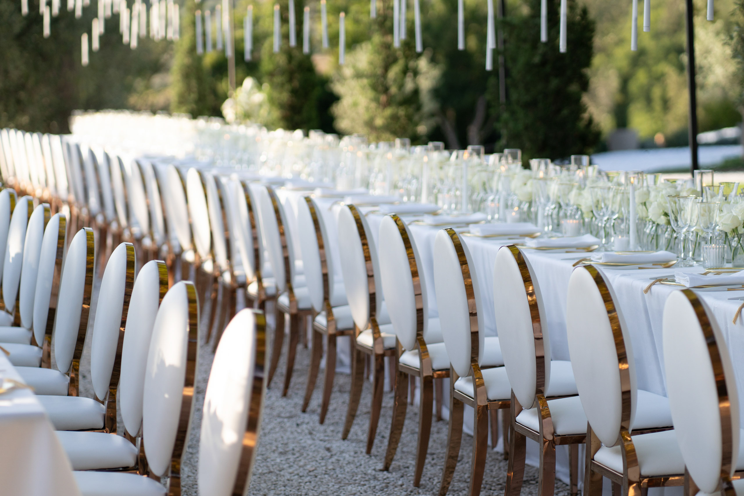 Tischdeko Hochzeit Toskana