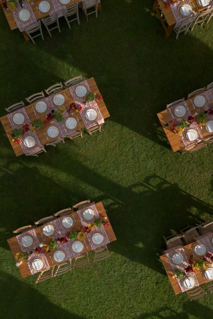 Wedding Tischdeko Hochzeit Toskana