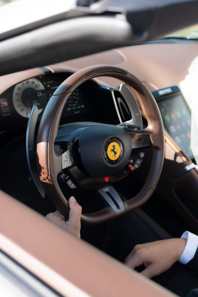 Hochzeitsauto Ferrari